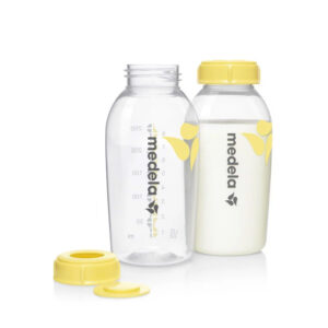 Image of 2 250ml bottles with lids