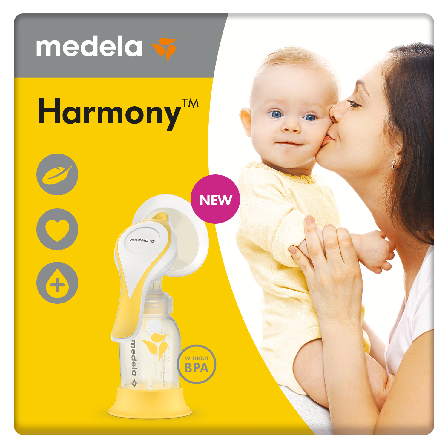 Medela Harmony Flex™ Manual Breast Pump | Medela
