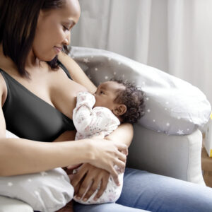 Medela Keep Cool Maternity & Nursing Bra, Black at John Lewis & Partners