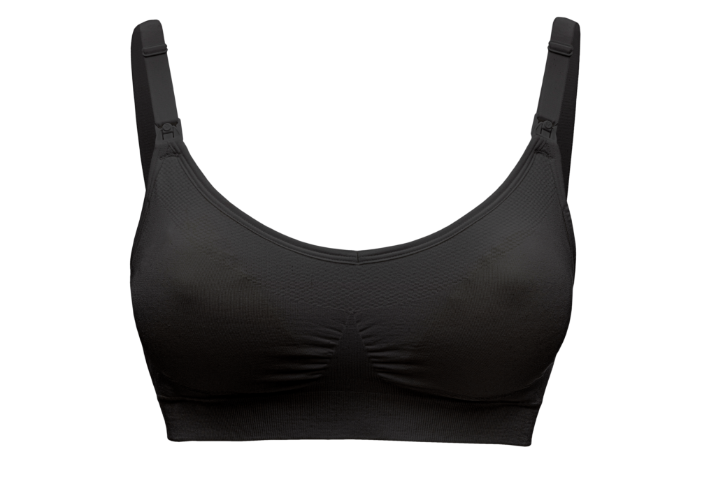 Medela Maternity and Nursing Ultimate Bodyfit Bra, Seamless Four-Way  Stretch, Bras for Breastfeeding Moms (Black, X-Large) at  Women's  Clothing store