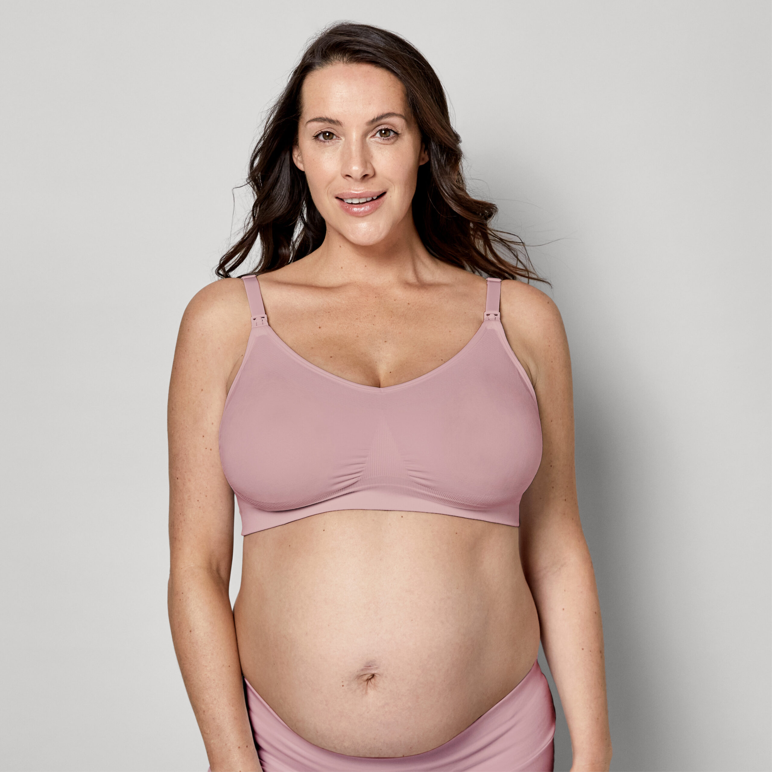 Nursing Bra Maternity Bra With Removable Pads Front Open Buckle