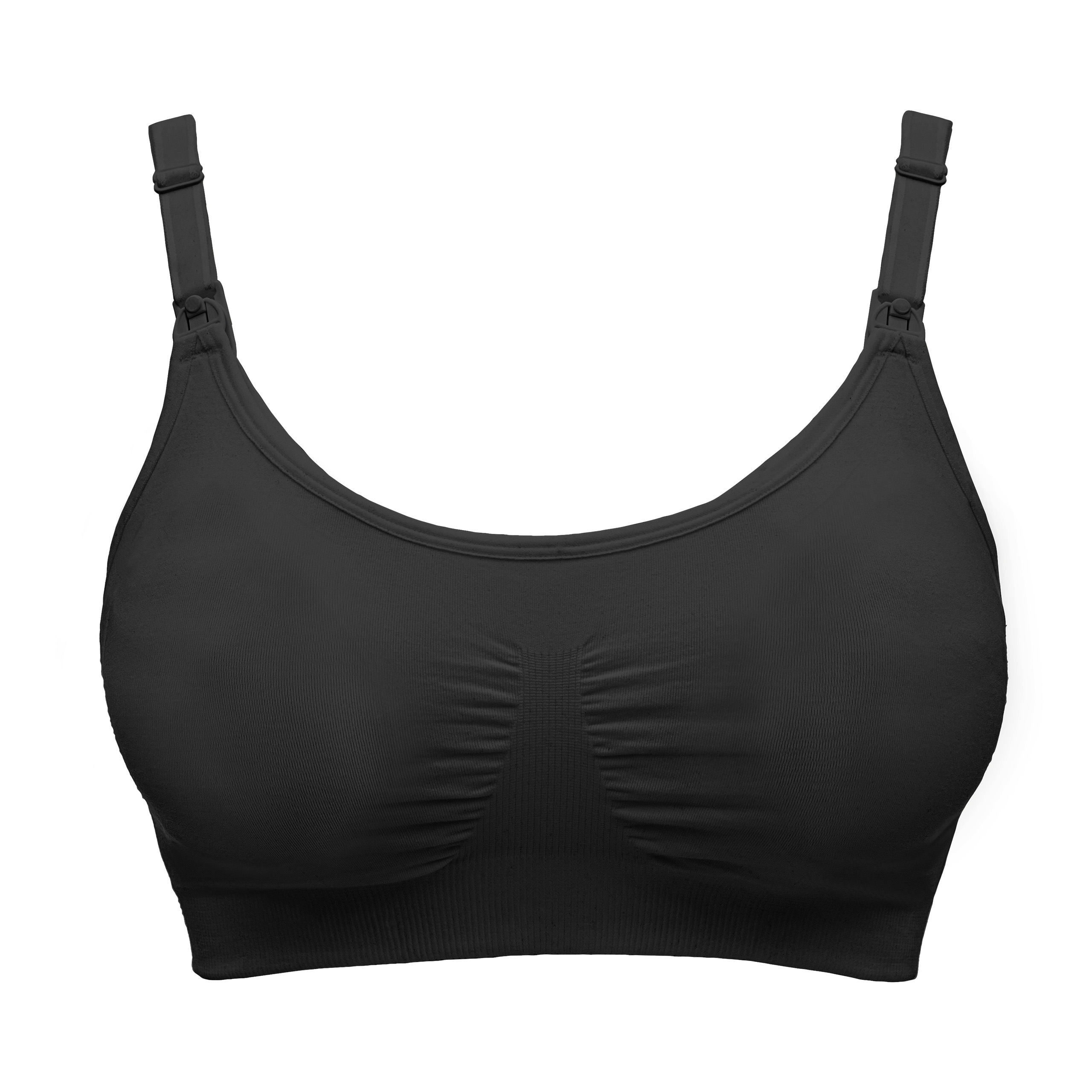  Hands Pumping Bra, Black Comfortable Breathable Breast