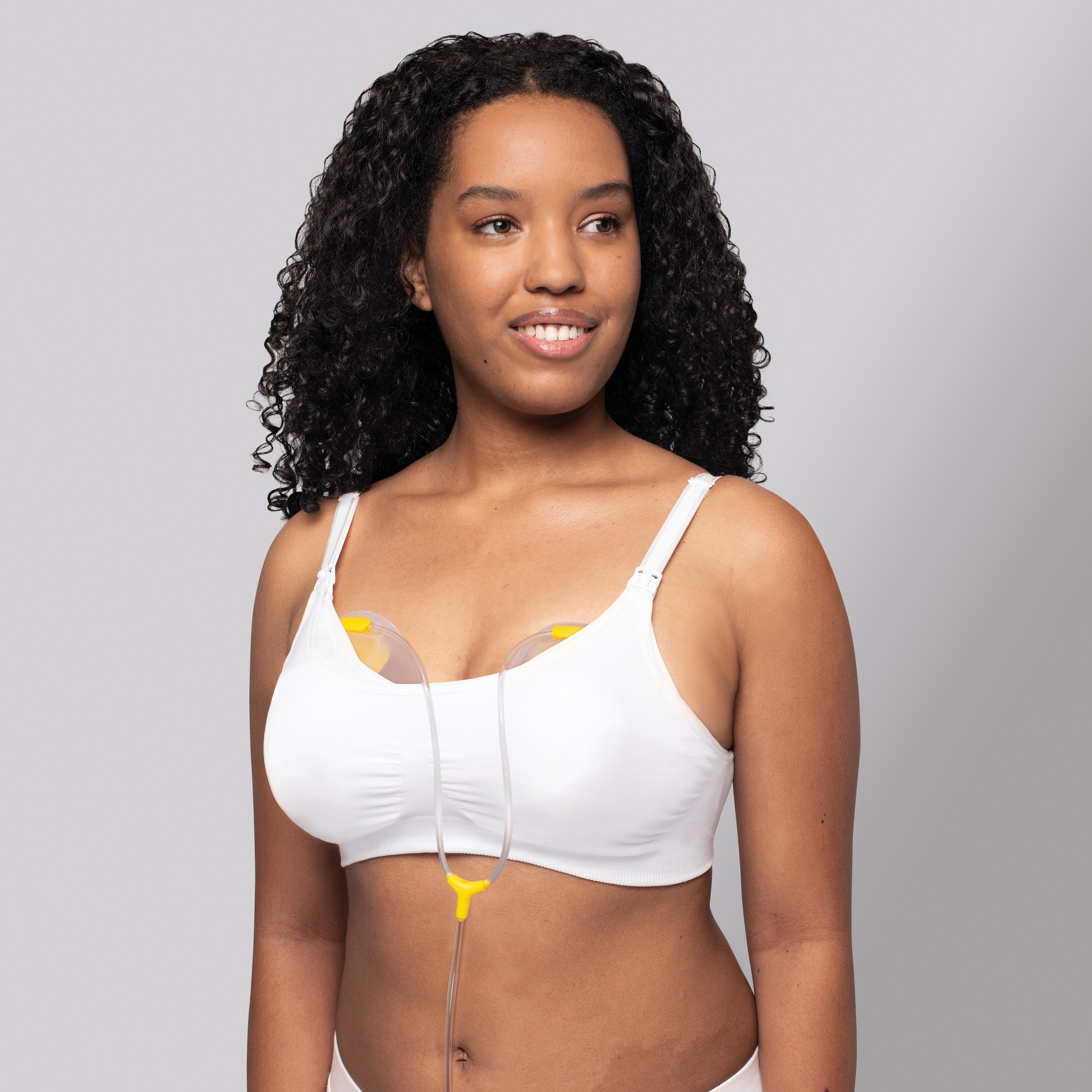 Buy Hands Free Pumping Bra, Comfortable Breast Pump Bra with Pads