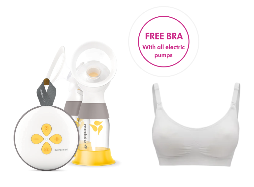 Free Bra with all Electric Breast pumps