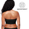 Image of woman wearing hands-free bustier from the back