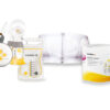 Medela Breast Pumping Bundle - Swing Maxi Pump, Store & Clean Set