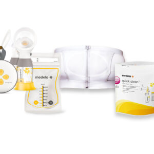 Medela Breast Pumping Bundle - Swing Maxi Pump, Store & Clean Set