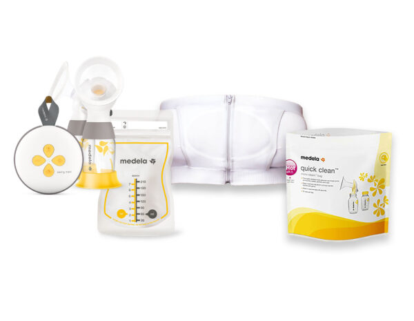 Medela Breast Pumping Bundle - Swing Maxi Pump, Store & Clean Set