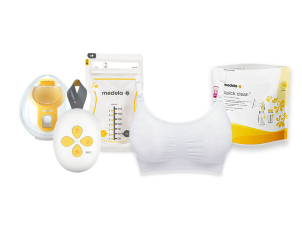 Solo Hands Free Pump, Clean and Store Breast Pumping Bundle