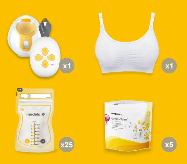 Single Wearable Breast Pumping Bundle