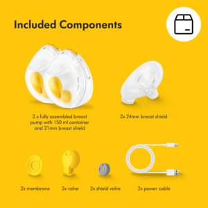 Whats included with the Medela Magic Double Pump
