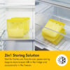 Self stacking & upright storage