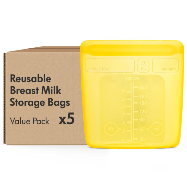 Medela silicone reusable breast milk storage bags